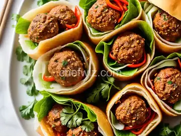Pork Meatball Banh Mi