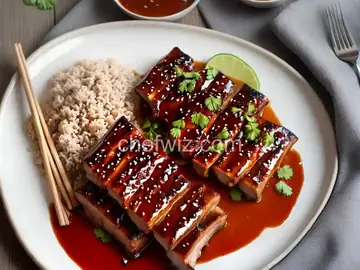 Pork Ribs with Homemade Teriyaki Sauce