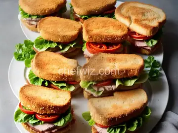 Pork Schnitzel Sandwich