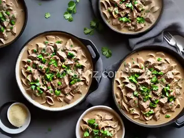 Pork Stroganoff