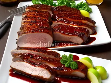 Pork Tenderloin with Apple Cider Reduction