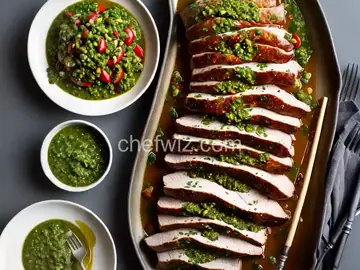 Pork Tenderloin with Chimichurri