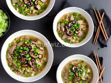 Pork and Shiitake Congee