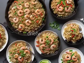 Pork and Shrimp Pancit