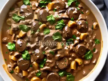 Portobello Mushroom Stroganoff