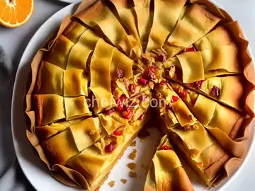 Portokalopita (Greek Orange Phyllo Cake)