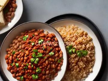 Portuguese Chourico, Beans, and Rice