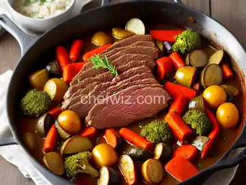 Pot Roast with Roasted Vegetables