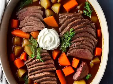 Pot Roast with Winter Root Vegetables