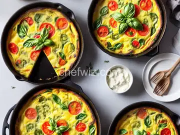 Potato Basil Frittata