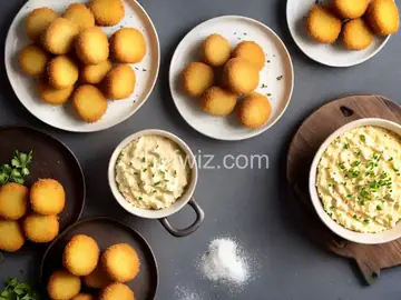 Potato Cheese Croquettes