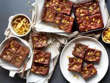 Potato Chip Bacon Brownies