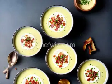 Potato-Leek Soup With Bacon