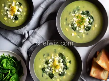 Potato, Leek, and Spinach Soup