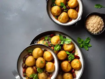 Potato Plum Dumplings