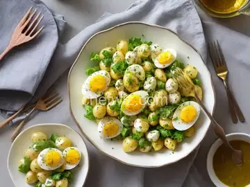 Potato Salad With 7-Minute Eggs and Mustard Vinaigrette
