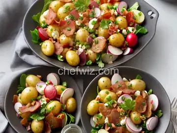 Potato Salad With Bacon, Olives, and Radishes