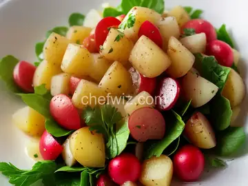Potato Salad with Radishes
