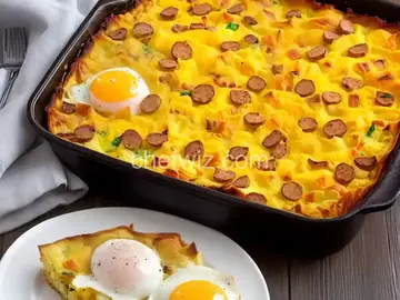 Potato, Sausage and Egg Breakfast Casserole