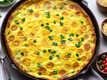 Potato and Cheese Frittata
