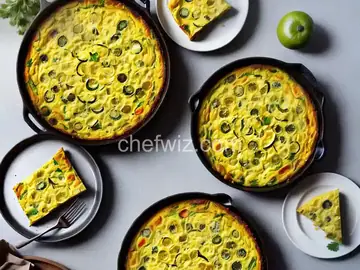 Potato and Zucchini Frittata