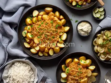 Potatoes and Onions