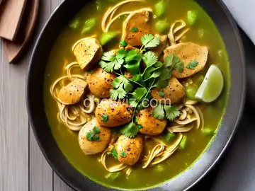 Pozole Verde con Pollo