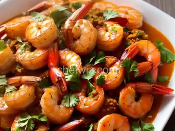 Prawn Patia (Indian Sweet and Spicy Shrimp) Recipe