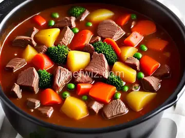 Pressure Cooker Beef and Vegetable Stew Recipe