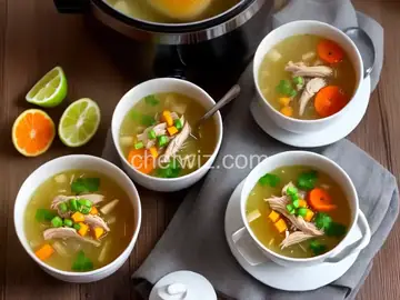 Pressure Cooker Chicken Broth
