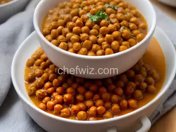 Pressure Cooker Chickpeas
