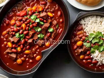 Pressure Cooker Chunky Beef and Bean Chili Recipe