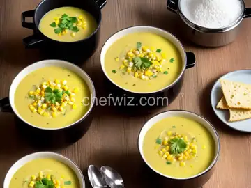 Pressure Cooker Corn Soup Recipe