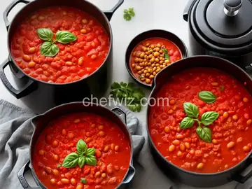 Pressure-Cooker Gigante Beans in Tomato Sauce