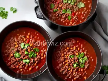 Pressure Cooker Ground Beef and Bean Chili Recipe