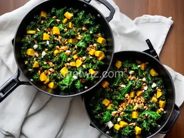 Pressure Cooker Kale Greens