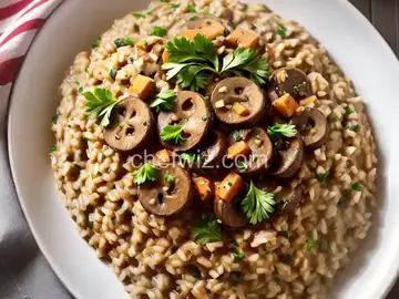 Pressure Cooker Mushroom Risotto Recipe