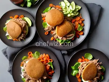 Pressure Cooker Pulled Pork Sandwiches
