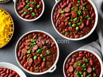 Pressure Cooker Red Beans and Sausage