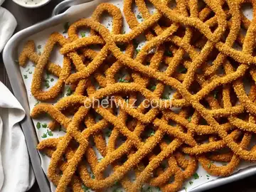 Pretzel-Crusted Chicken Strips
