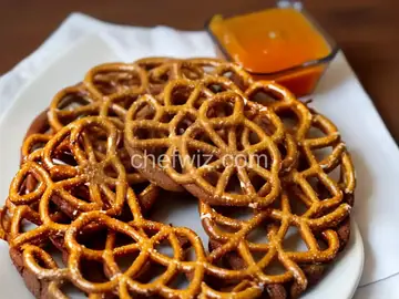 Pretzel Spider Webs
