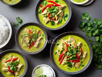 Prik Gaeng Khiao Waan (Thai Green Curry Paste)