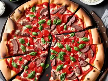 Prime Rib Pizza