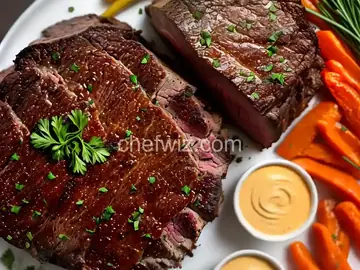 Prime Rib Roast With Habanero Crema