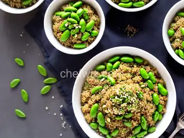 Protein-Packed Spicy Vegan Quinoa with Edamame