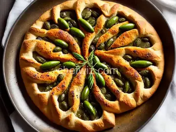 Proven√ßal Olive Fougasse Recipe | Cook the Book