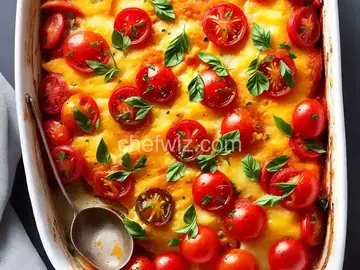 Provencal Cherry Tomato Gratin
