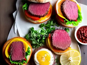 Pub-Style Corned Beef Burgers