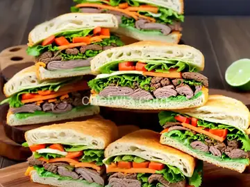 Pueblan-Style Cemita Sandwiches Recipe