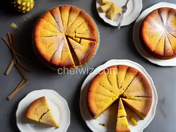 Puerto Rican Pineapple Rum Cake